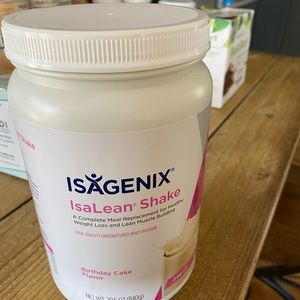 Isagenix shake - birthday cake